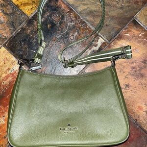 Kate Spade Olive Green Shoulder Bag New